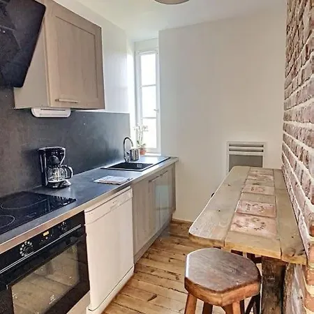 Les Mouettes. 4 Personnes Vue Pont De Normandie Apartment Honfleur