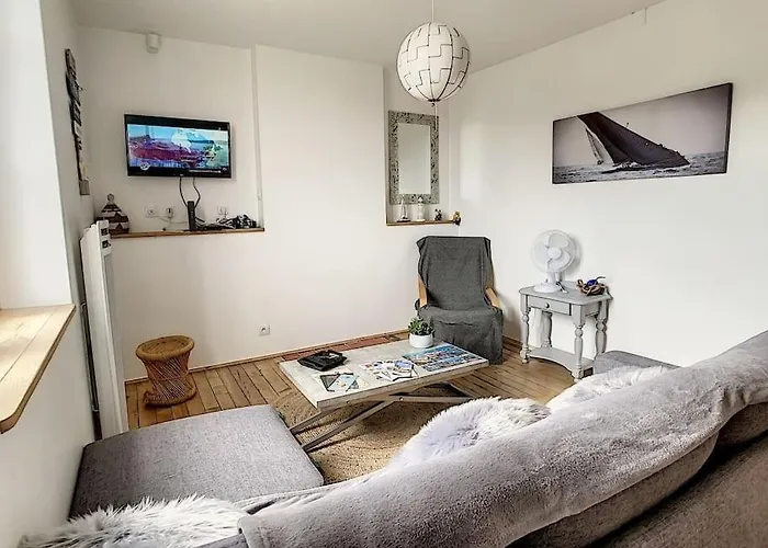 Apartment Les Mouettes. 4 Personnes Vue Pont De Normandie *