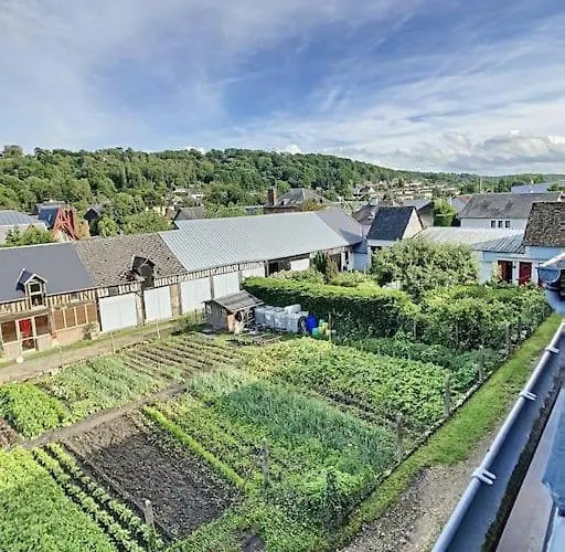Les Mouettes. 4 Personnes Vue Pont De Normandie Appartamento Honfleur